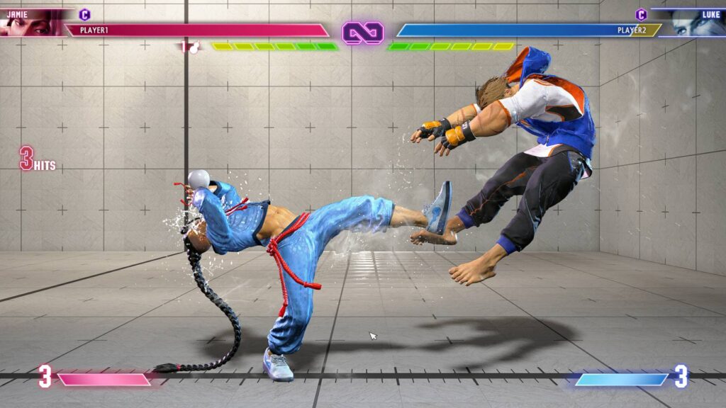 ② 立ち中P → しゃがみ小P → 弱 流酔脚