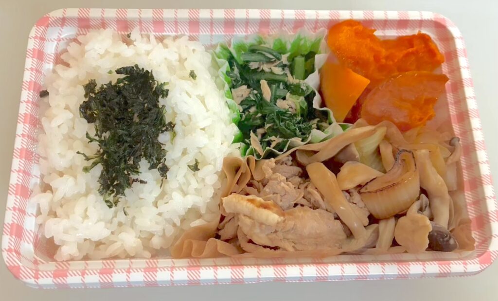 主食＋たんぱく質＋野菜